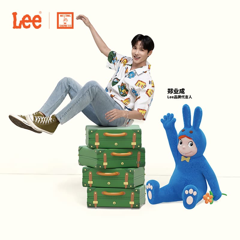 Штаны Lee X Melting Sadness FW24 731 - изображение 4