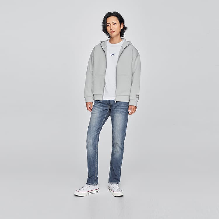 Штаны Lee FW25 726 Standard Mid-Rise Straight Five-Pocket Jeans - изображение 7