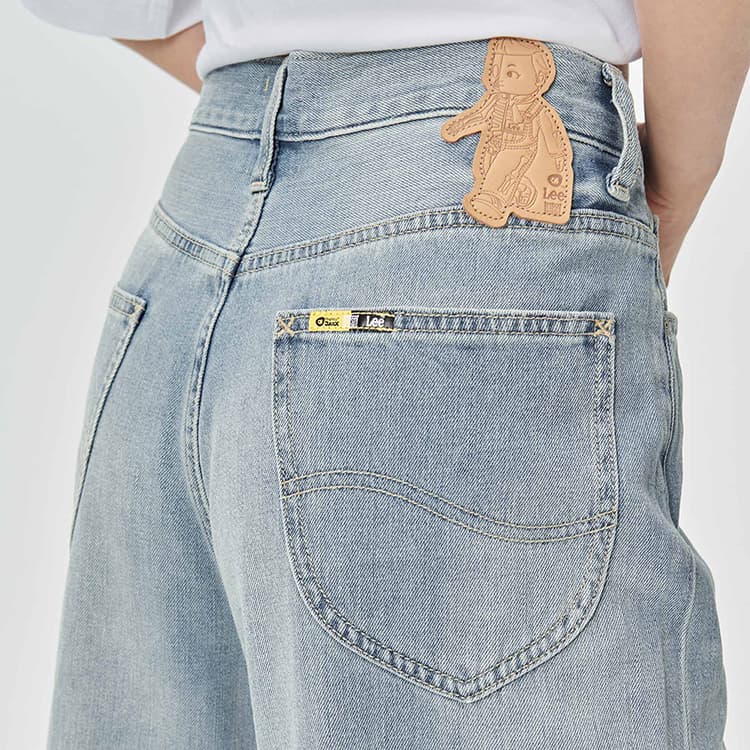 Штаны Lee FW25 X Mighty Jaxx Buddy Lee Patch Jeans - изображение 7