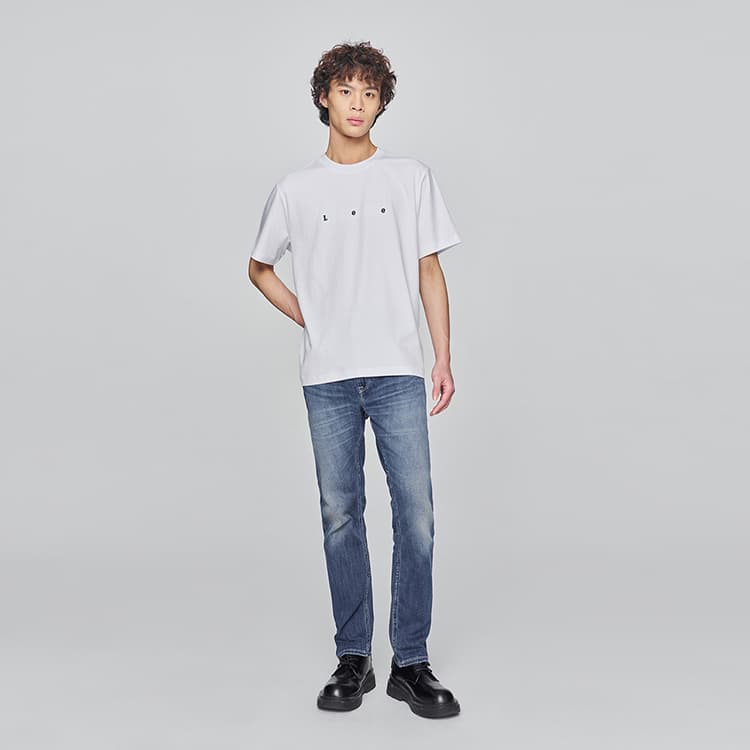 Штаны Lee Medium Blue Men's Jeans Ли Средне-синие Мужские Джинсы - изображение 3