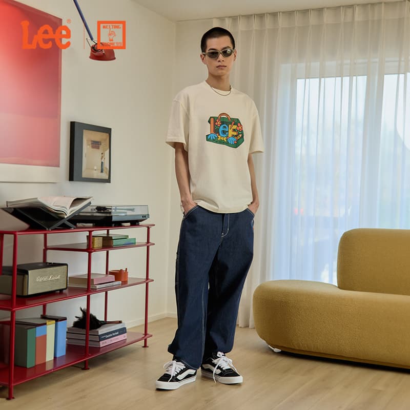 Штаны Lee X Melting Sadness FW24 - изображение 3