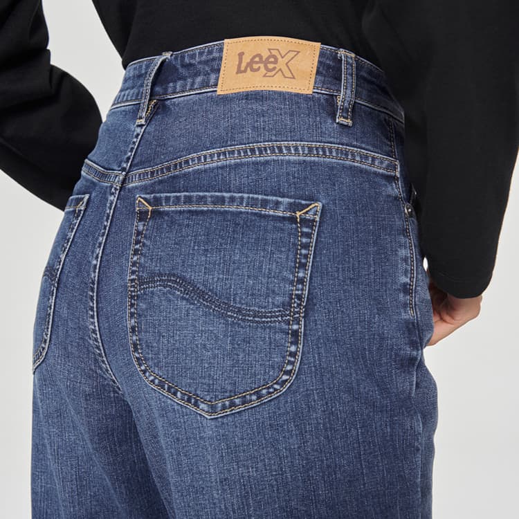 Джинсы Lee SS25 Джинсы Женские Средне-синий - изображение 8