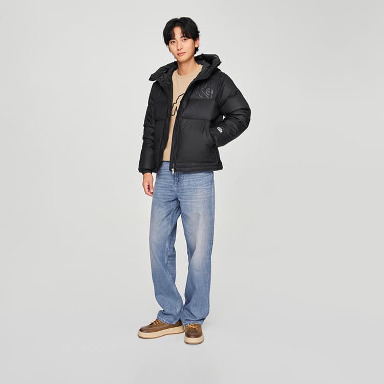 Зимняя куртка Lee FW24 Пуховик Мужской Черный - изображение 5