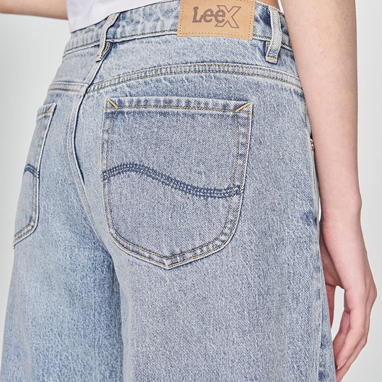 Джинсы Lee SS25 Джинсы Женские Светло-Синий - изображение 7