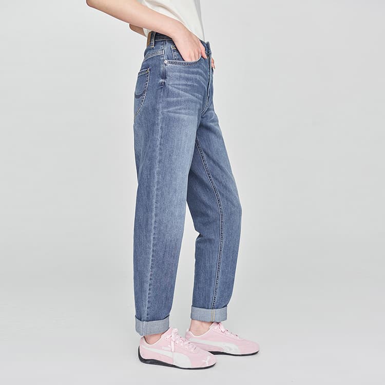 Джинсы Lee SS25 Джинсы Женские Средне-синий - изображение 6