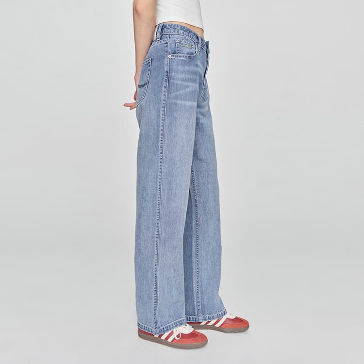 Джинсы Lee SS25 Джинсы Женские Светло-Синий - изображение 5