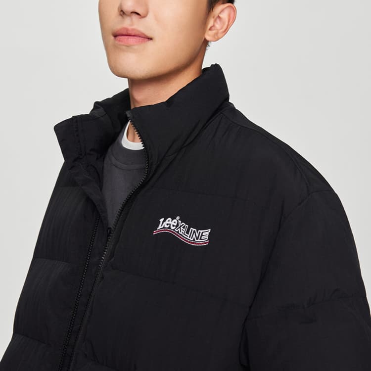Зимняя куртка пуховик Lee FW24 Хлопковый пуховик Мужской Черный - изображение 7