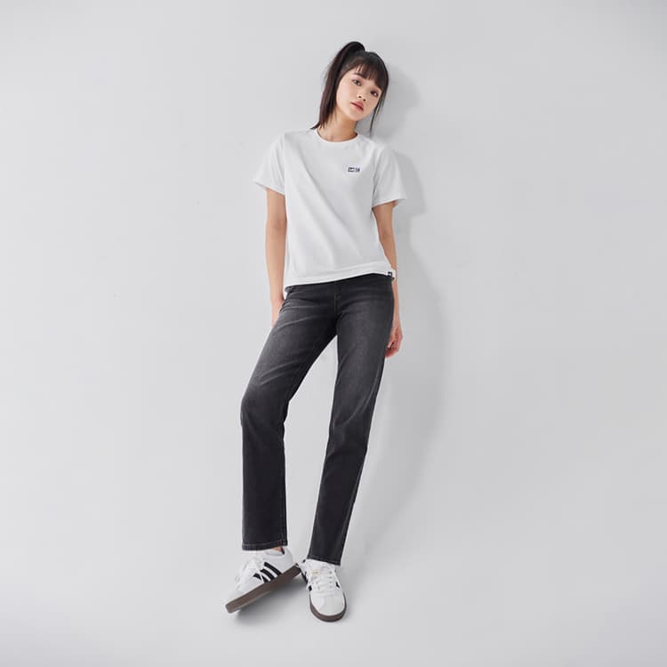Джинсы Lee SS25 Джинсы Женские Черный Серый - изображение 4