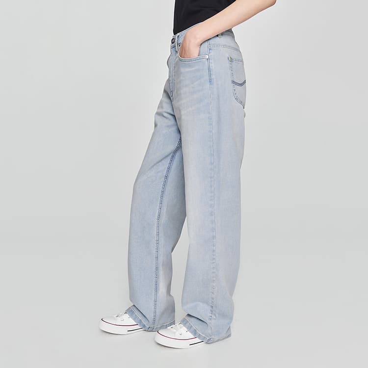 Джинсы Lee SS25 Джинсы Женские Светло-синий - изображение 5