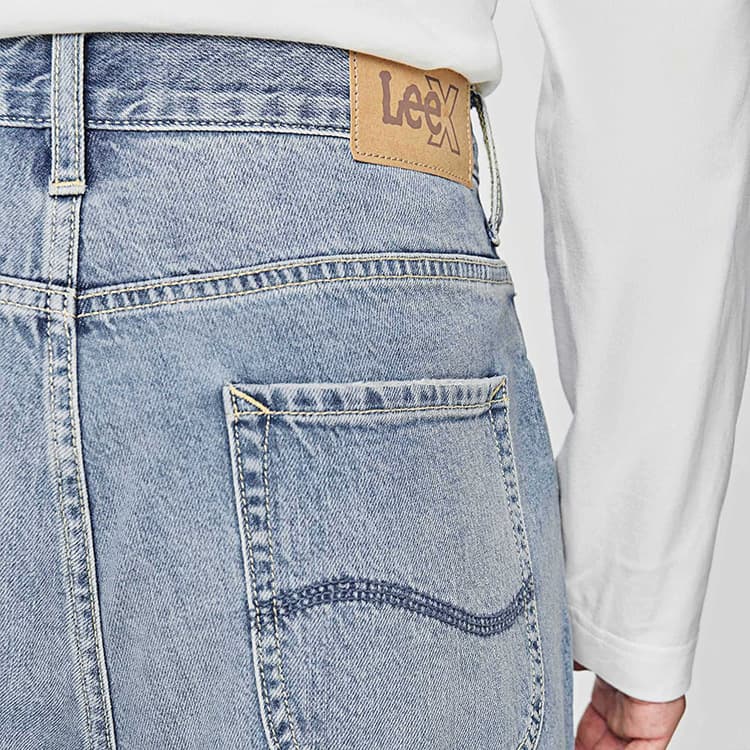 Штаны Lee FW25 Classic Straight Five-Pocket Jeans - изображение 7