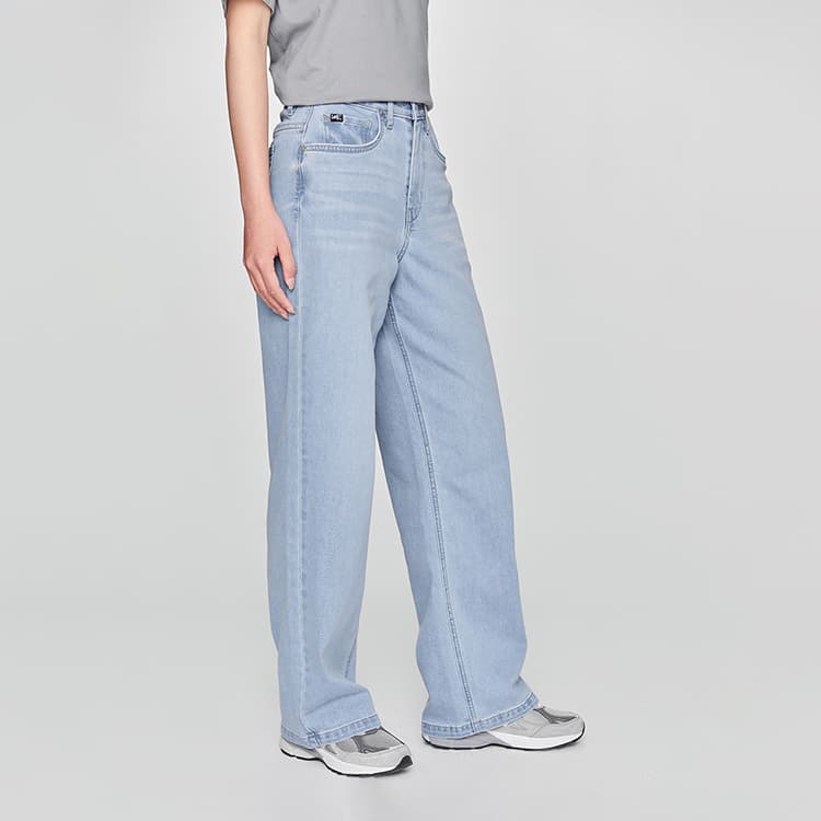 Джинсы Lee SS25 Джинсы Женские Светло-Синий - изображение 5