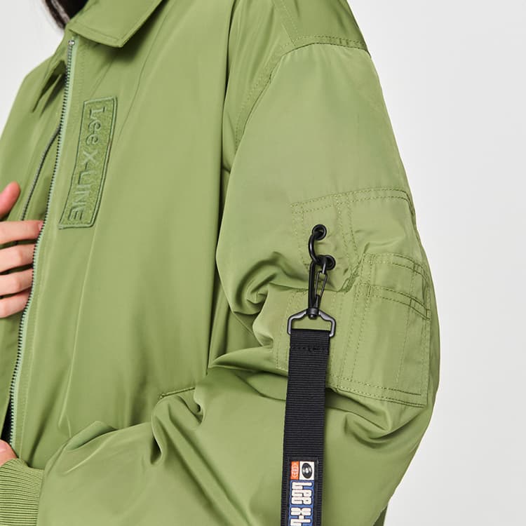 Зимняя куртка Lee FW24 Пуховик Унисекс Трава Зеленый - изображение 7