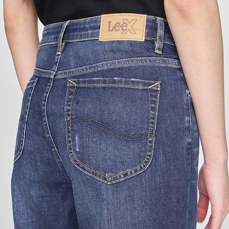 Джинсы Lee SS25 Джинсы Женские Средне-Темно-Синий - изображение 8