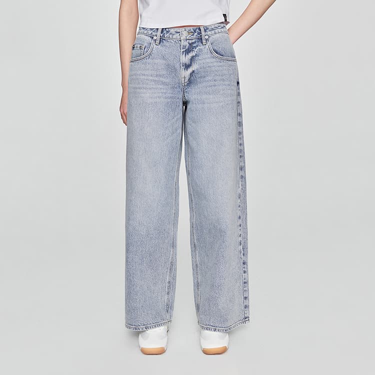 Джинсы Lee SS25 Джинсы Женские Светло-Синий - изображение 4