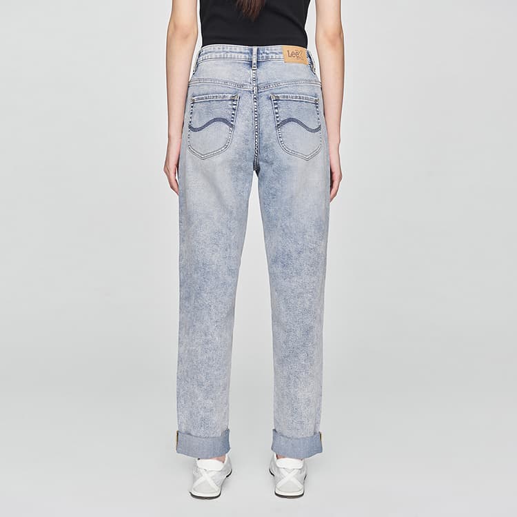 Джинсы Lee SS25 Джинсы Женские Светло-Синий - изображение 7