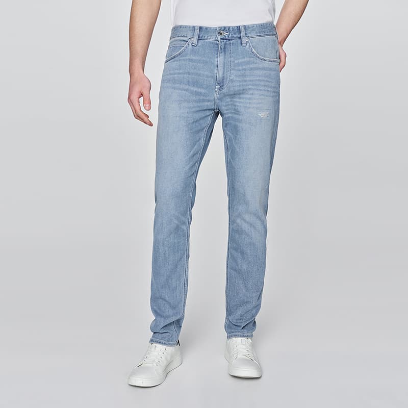 Штаны Lee SS25 Джинсы Мужские Светло-Синие - изображение 4