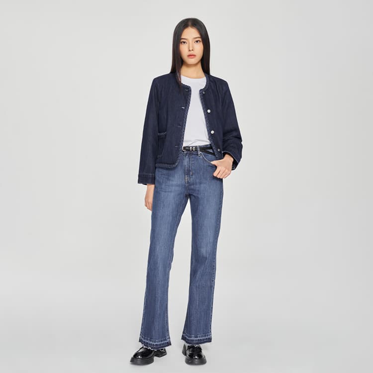 Джинсы Lee SS25 Джинсы Женские Средне-синий - изображение 3