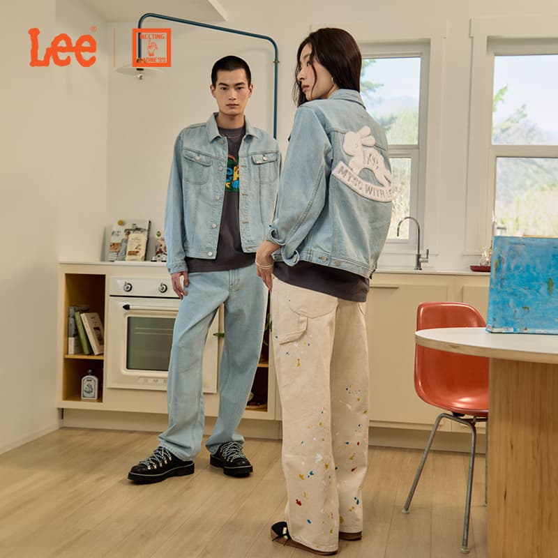 Штаны Lee X Melting Sadness FW24 - изображение 3
