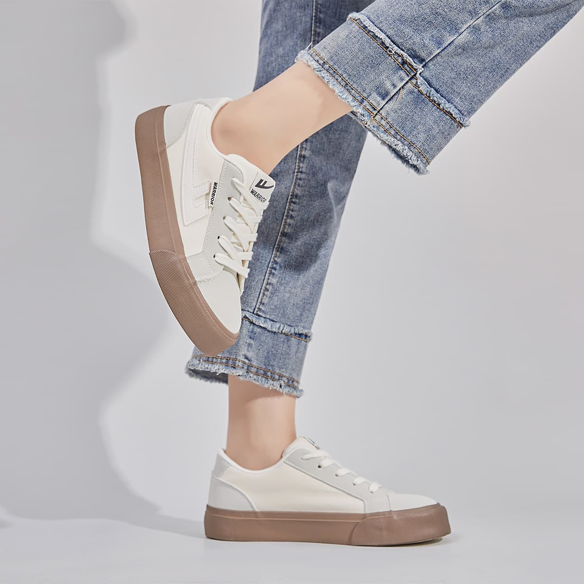 Кеды Warrior Canvas Low Top Beige - изображение 9