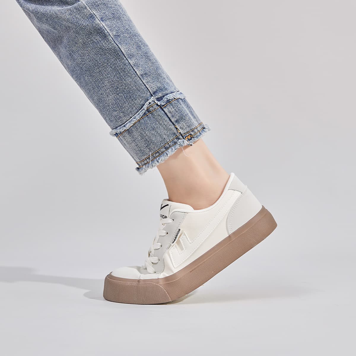 Кеды Warrior Canvas Low Top Beige - изображение 7