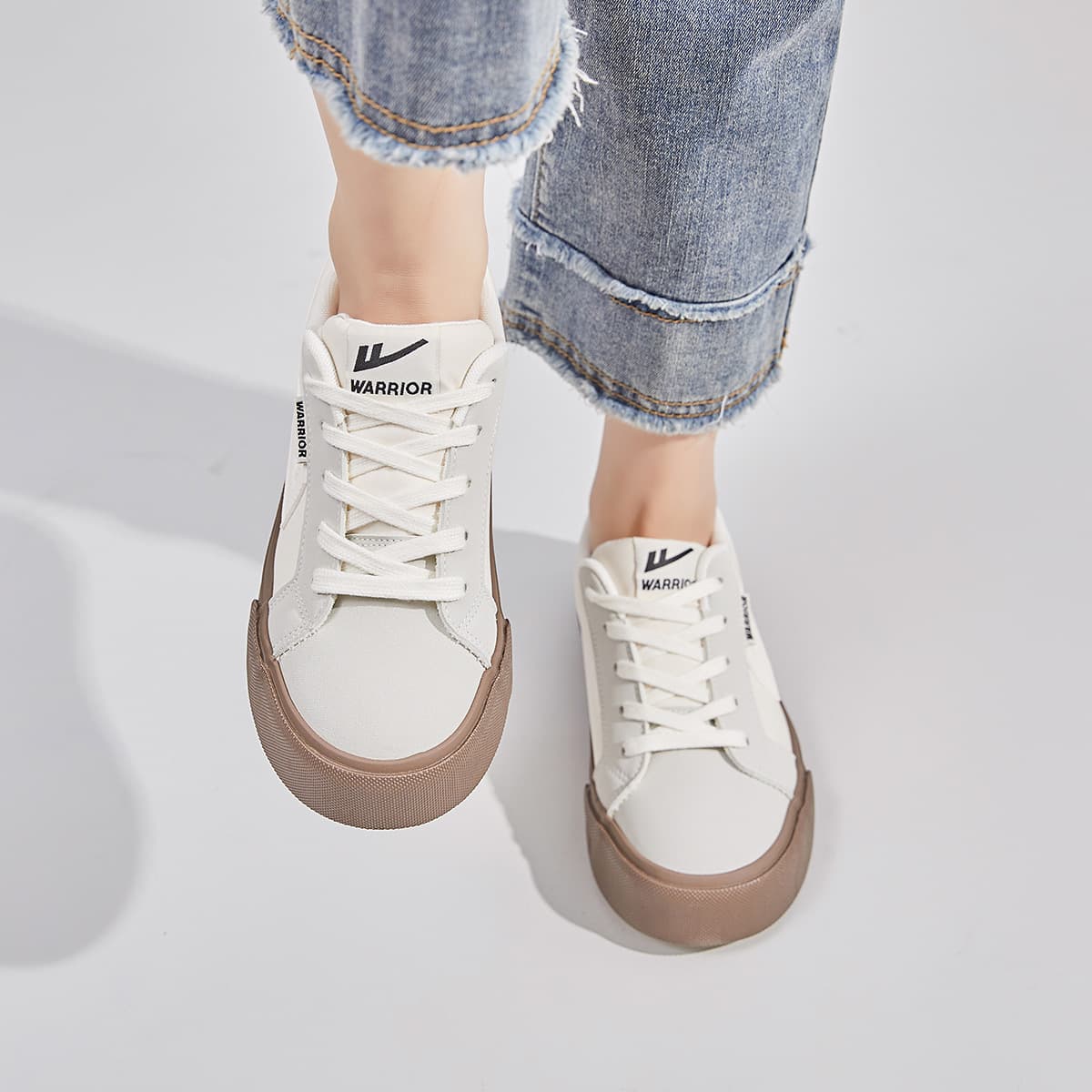 Кеды Warrior Canvas Low Top Beige - изображение 6