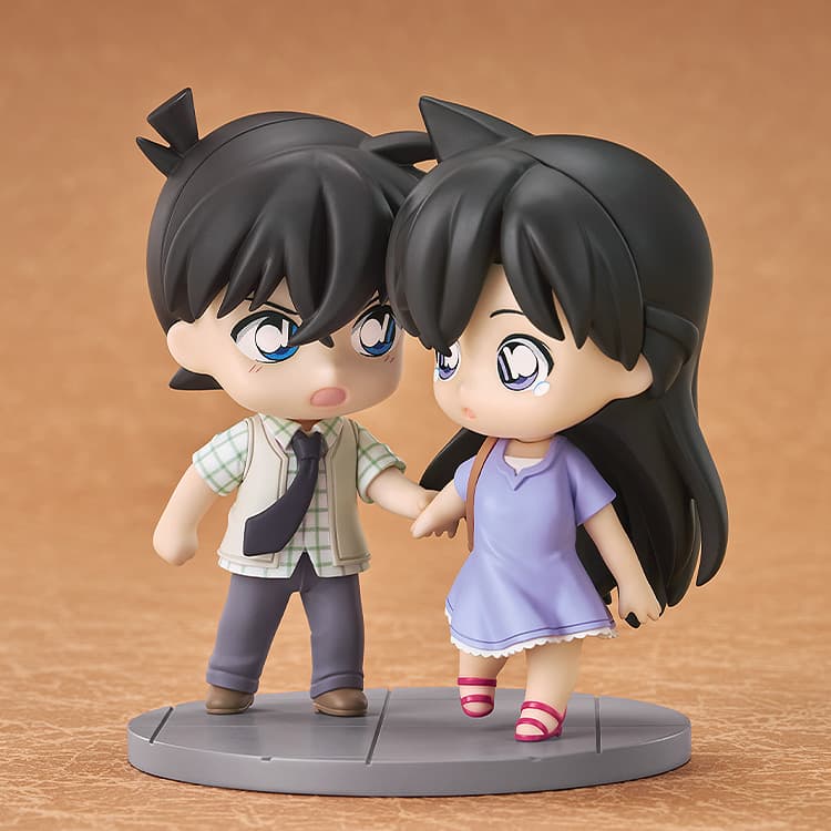 GOOD SMILE COMPANY MINGZHENTANKENAN Чехол ЗАКРЫТЫЙ Qset+Шиничи Кудо и Ран Мори Чиби-стиль Фигурки - изображение 3