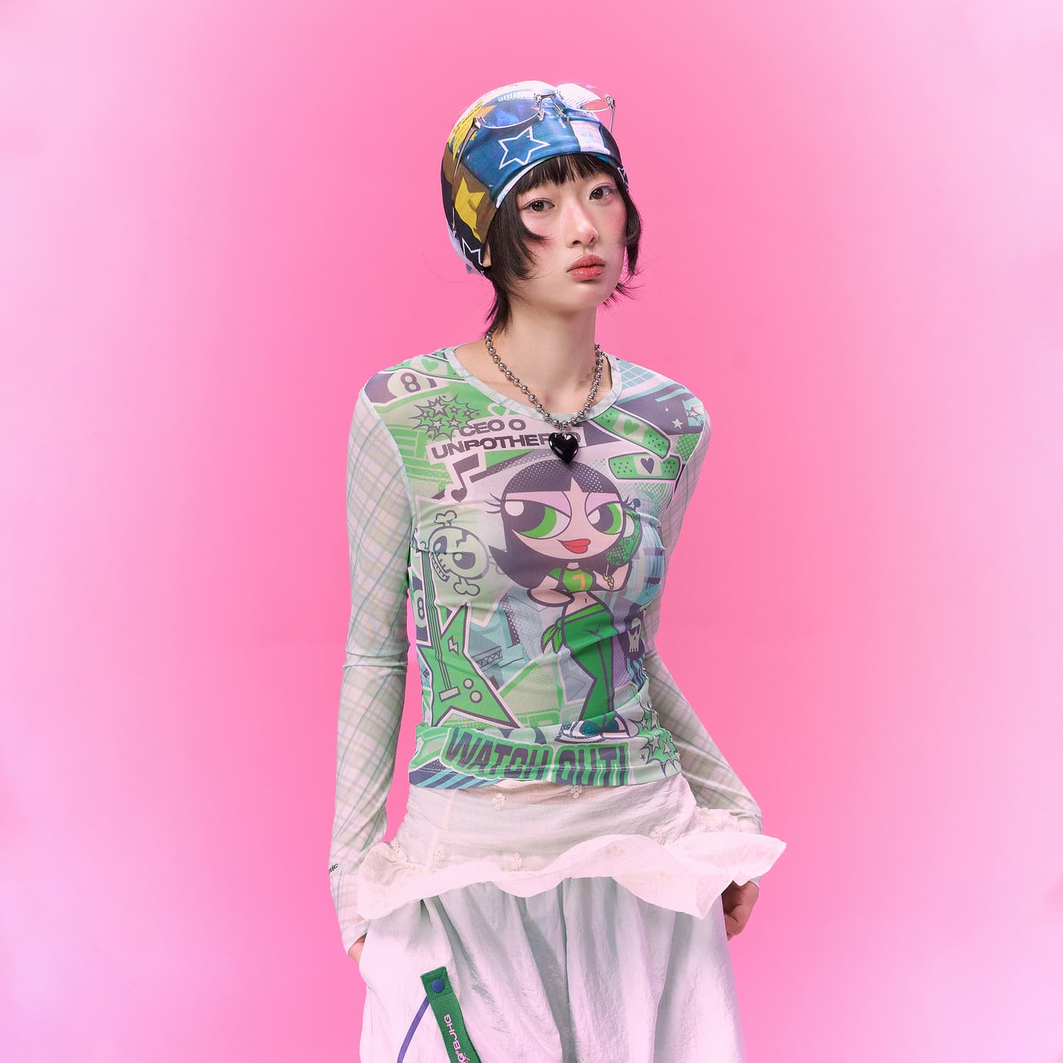 Футболка BJHG The Powerpuff Girls Collaboration Женские футболки T - изображение 13