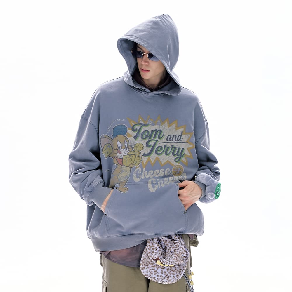 Худи BJHG Tom and Jerry Co-branded model Толстовка Унисекс - изображение 3