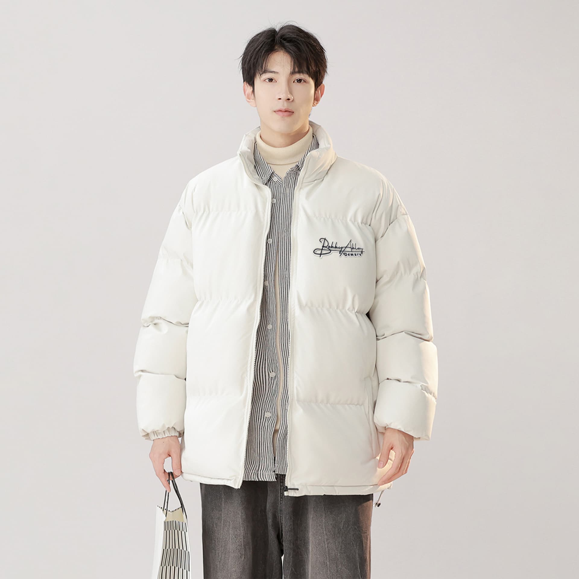 Зимняя куртка пуховик BOBBY ABLEY Logo - изображение 6