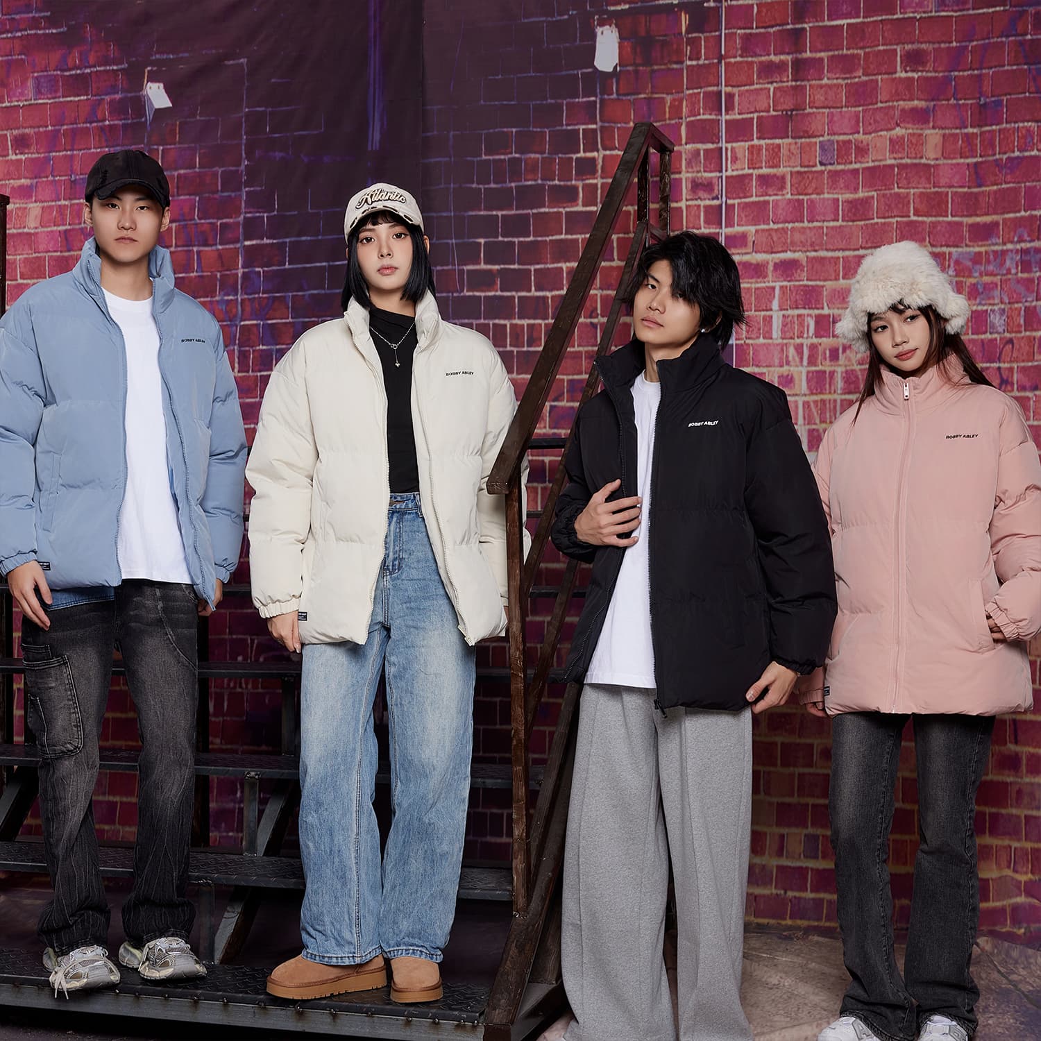 Зимняя куртка пуховик BOBBY ABLEY Logo - изображение 5