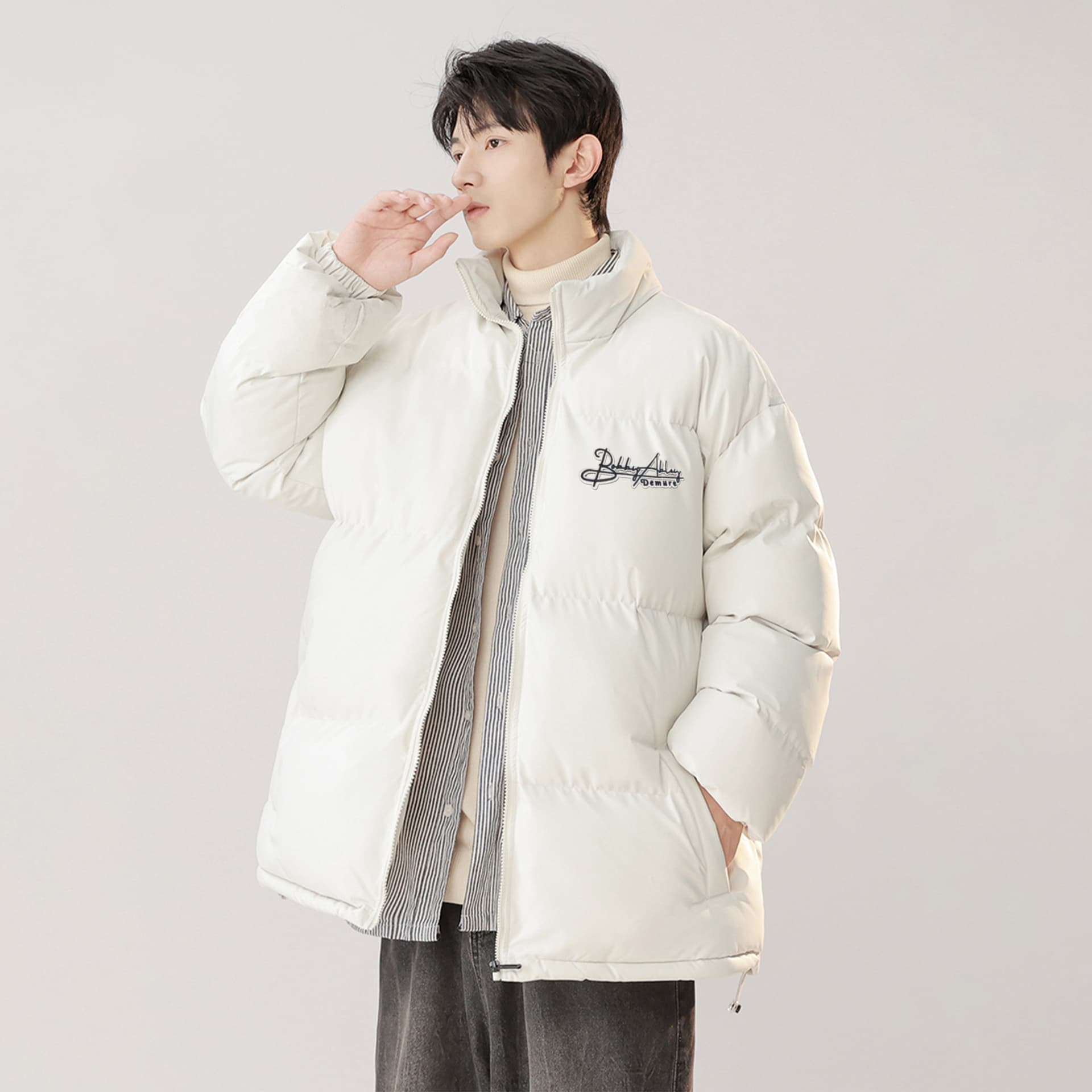 Зимняя куртка пуховик BOBBY ABLEY Logo - изображение 4