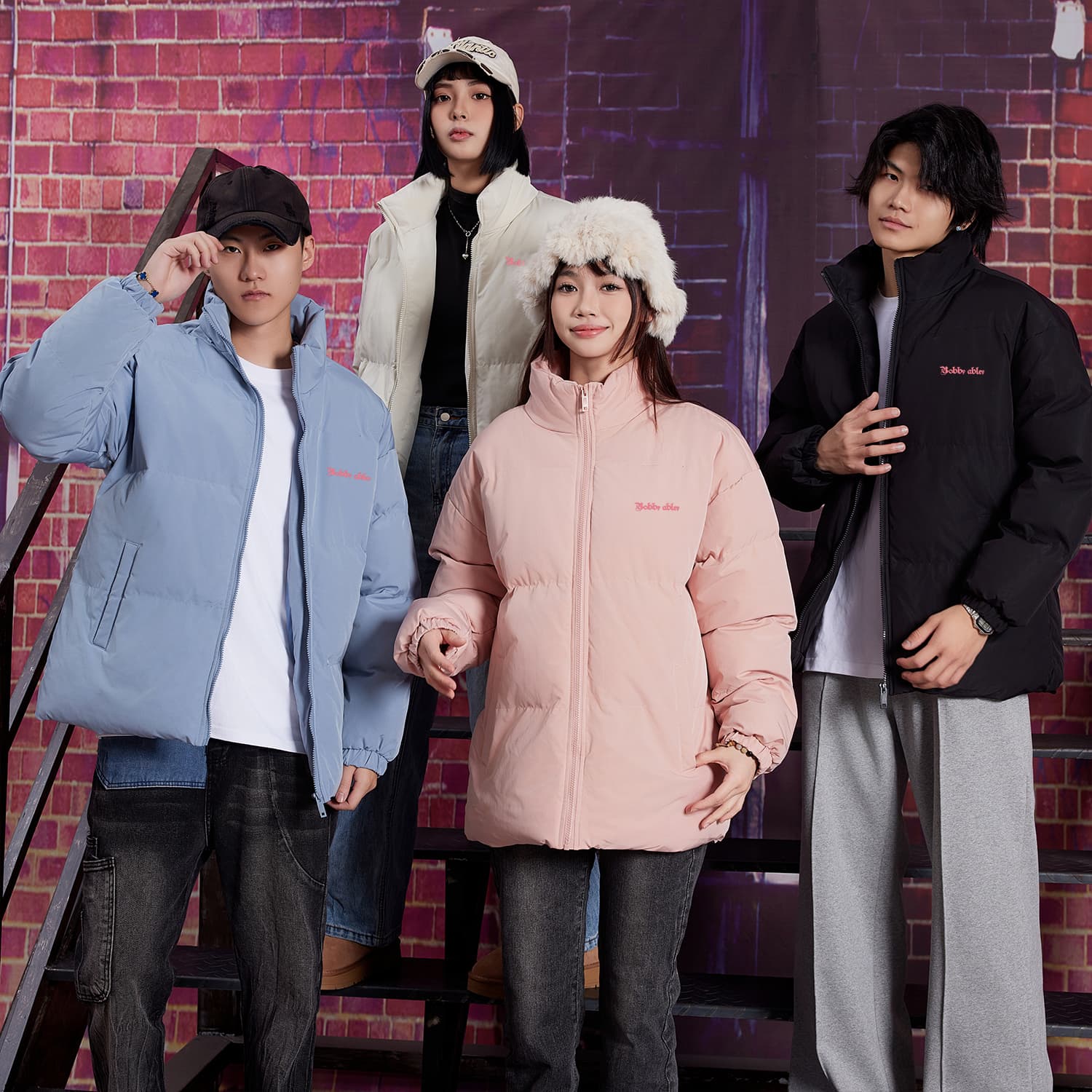 Зимняя куртка пуховик BOBBY ABLEY Logo - изображение 3