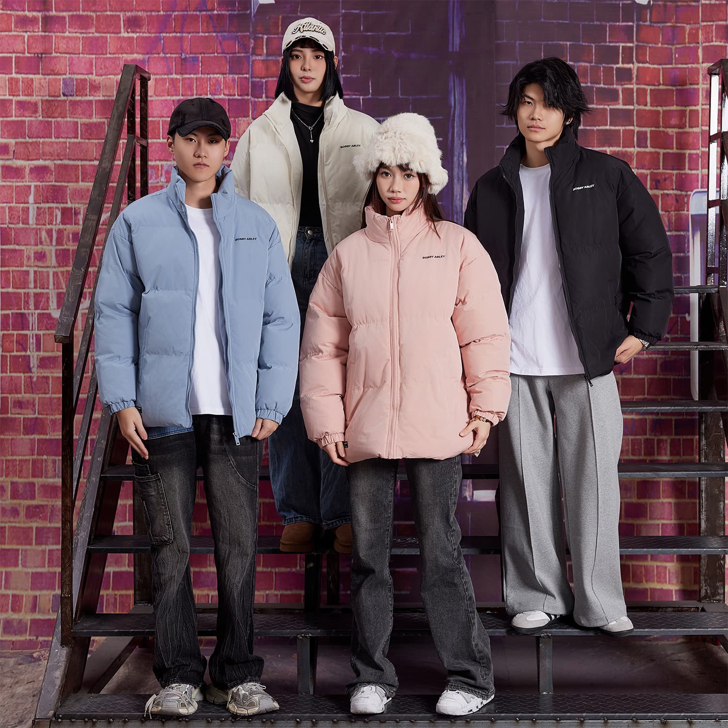 Зимняя куртка пуховик BOBBY ABLEY Logo - изображение 9