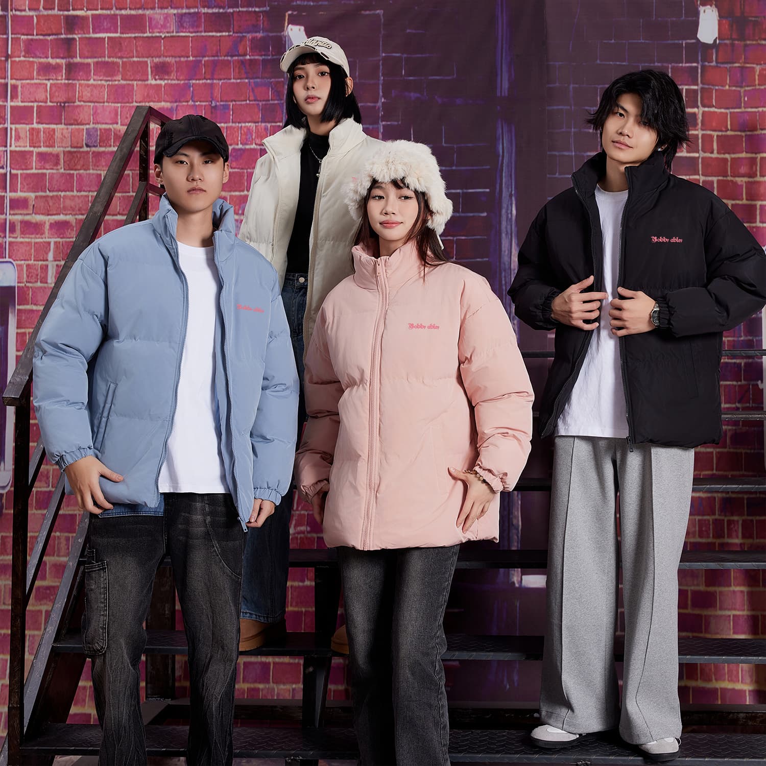Зимняя куртка пуховик BOBBY ABLEY Logo - изображение 7