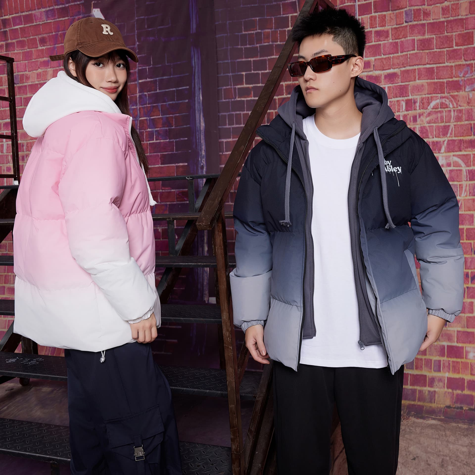 Зимняя куртка пуховик BOBBY ABLEY Logo - изображение 5