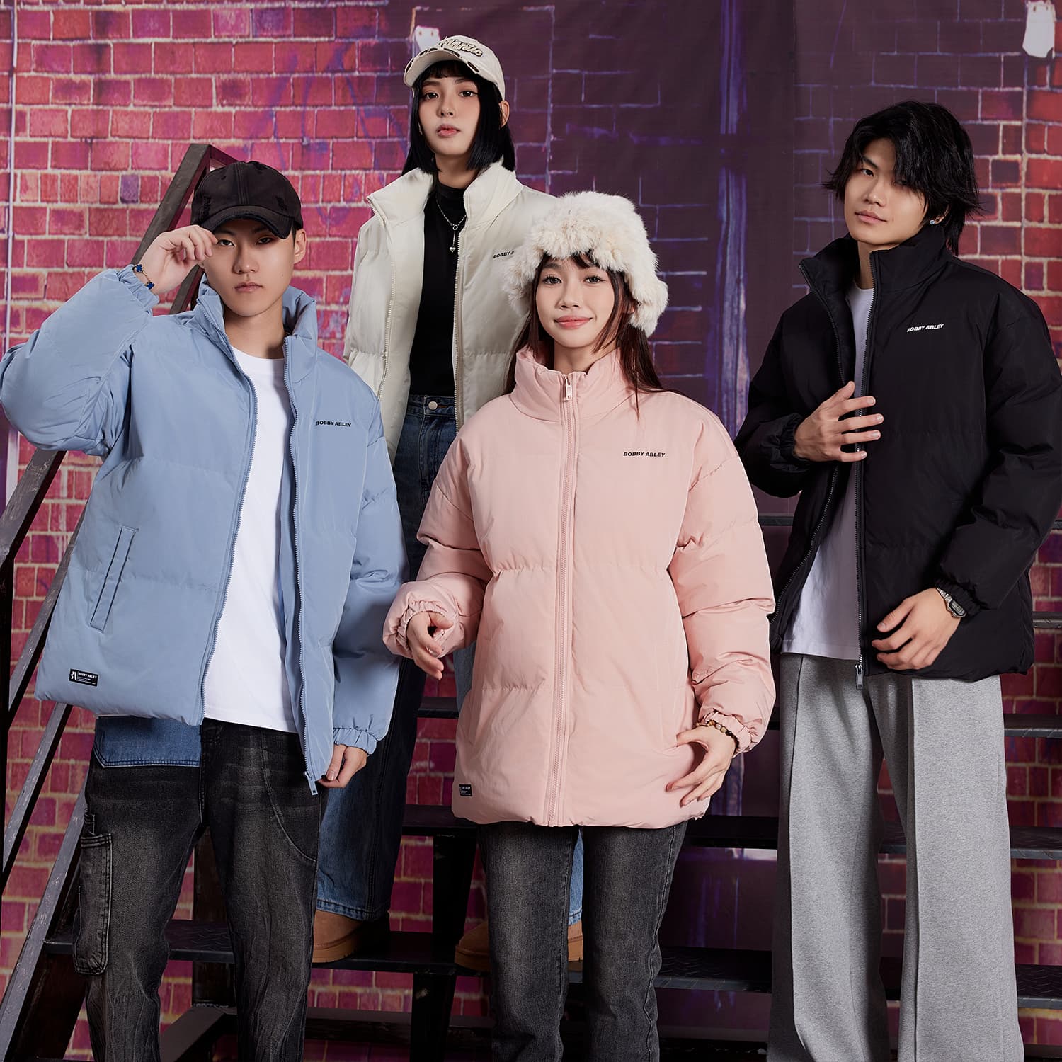 Зимняя куртка пуховик BOBBY ABLEY Logo - изображение 7