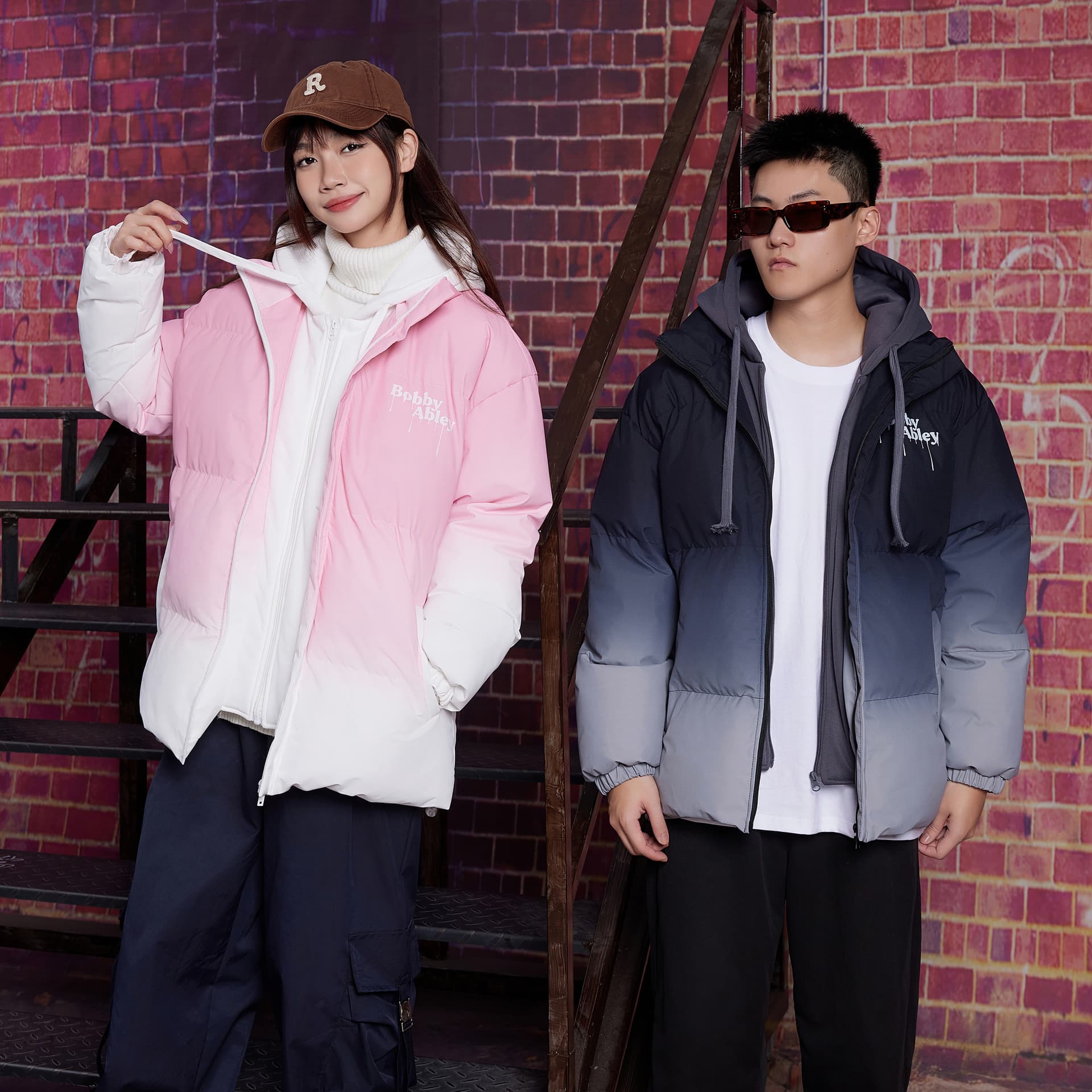 Зимняя куртка пуховик BOBBY ABLEY Logo - изображение 6