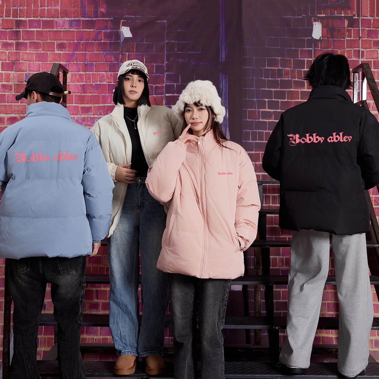 Зимняя куртка пуховик BOBBY ABLEY Logo - изображение 5