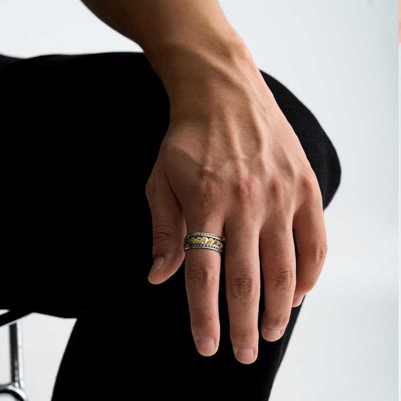 Кольцо IDEAGEMER Vintage Mountain Ring - изображение 9