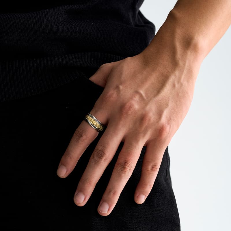Кольцо IDEAGEMER Vintage Mountain Ring - изображение 8