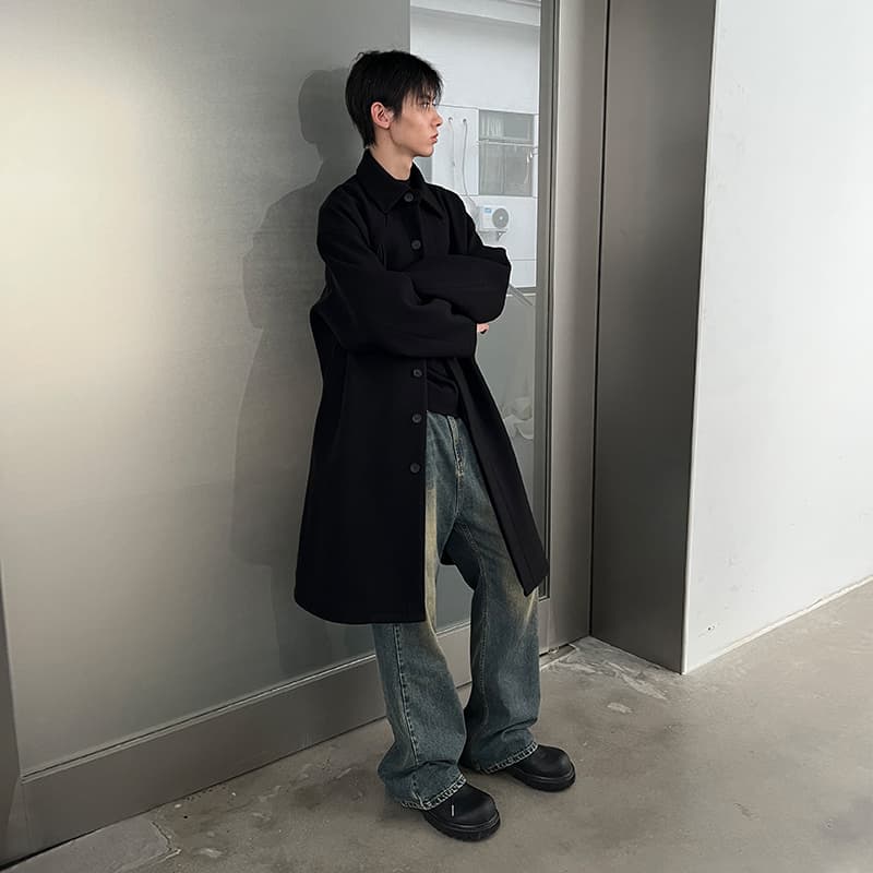 Пальто KREATE BOXY 23AW Cleanfit720G - изображение 3