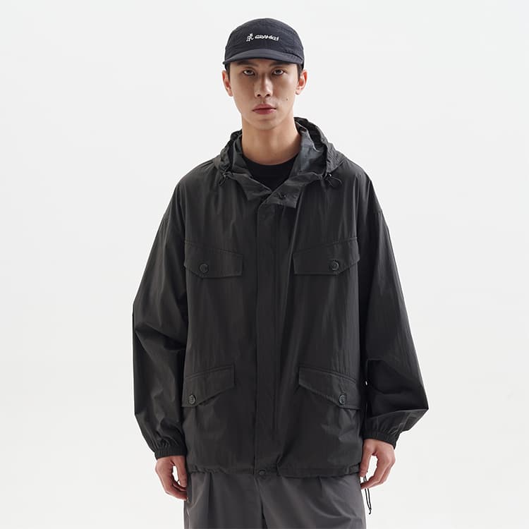 Куртка BUTTBILL Retro UPF100+ Hooded Jacket - изображение 4