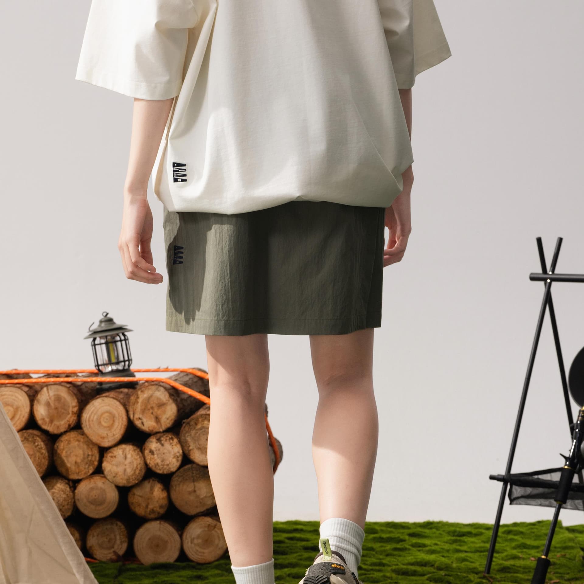 Nautica White Sail Карго Юбки Короткие Женские - изображение 5