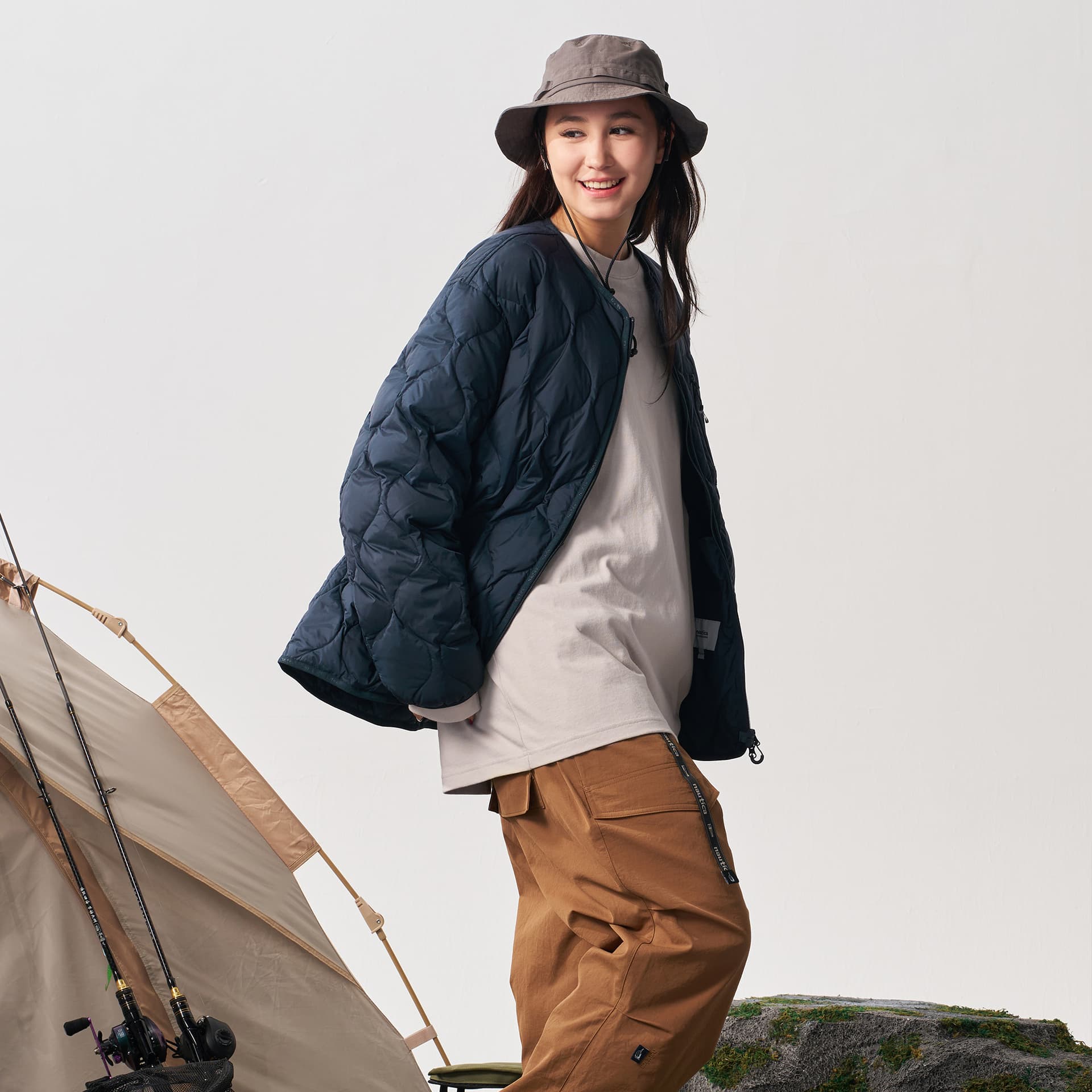 Зимняя куртка Nautica White Sail Мужской пуховик - изображение 7