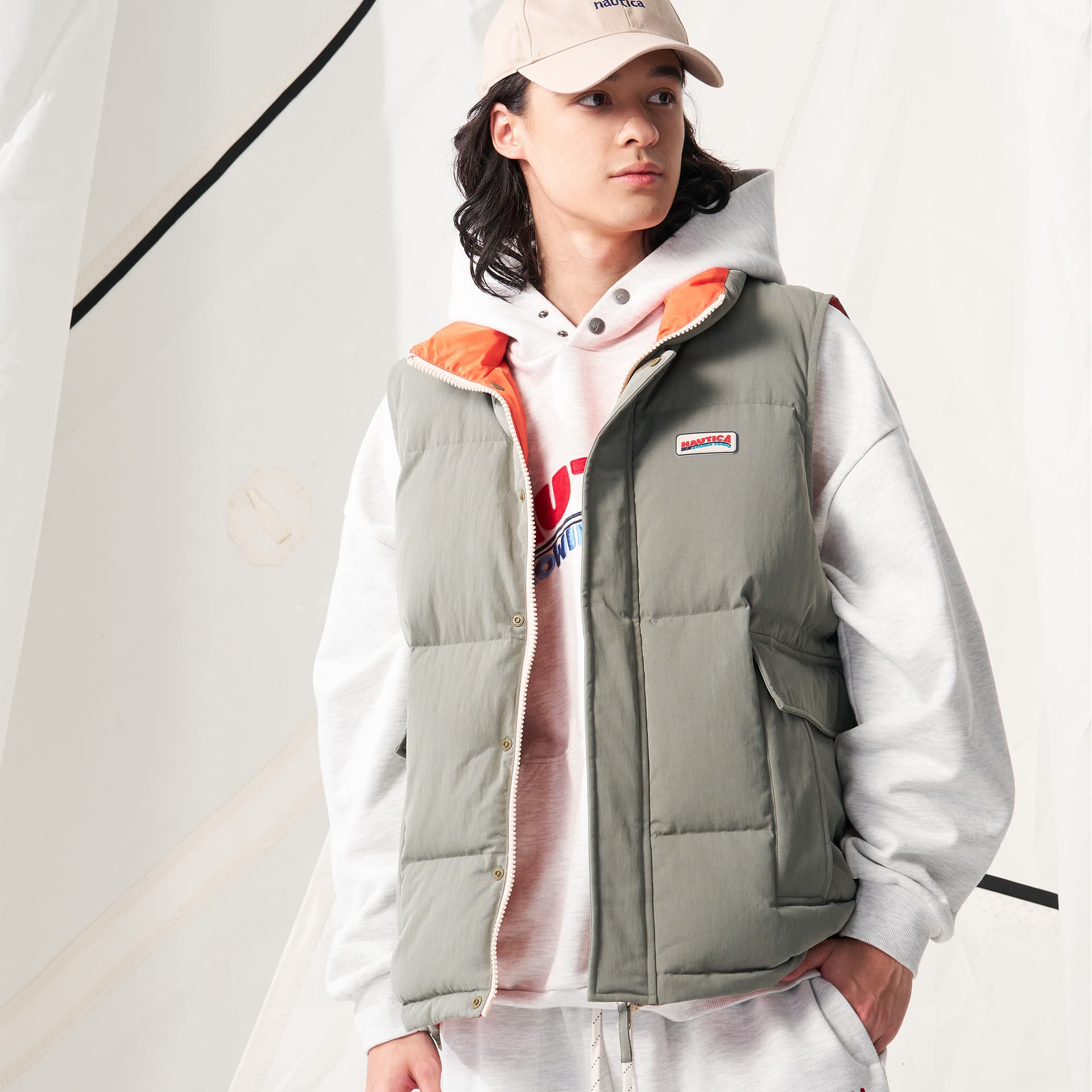 Куртка Nautica White Sail Мужской пуховик - изображение 7
