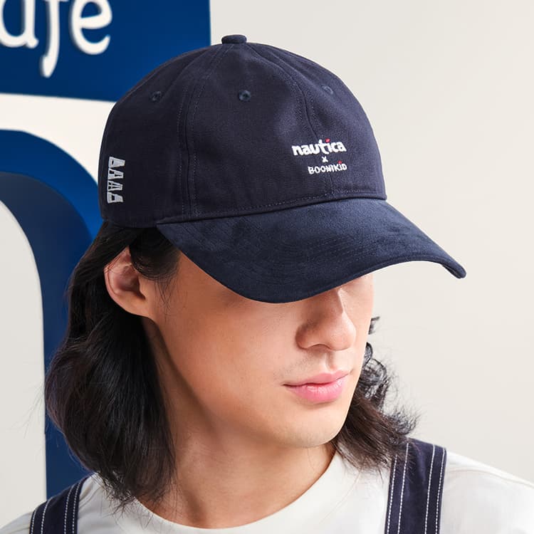 Кепка Nautica White Sail x Boonigo Совместная коллекция Американский люксовая уличная мода минималистичный корейский стиль модный бренд логотип универсальный солнцезащитный бейсболки унисекс парный - изображение 7