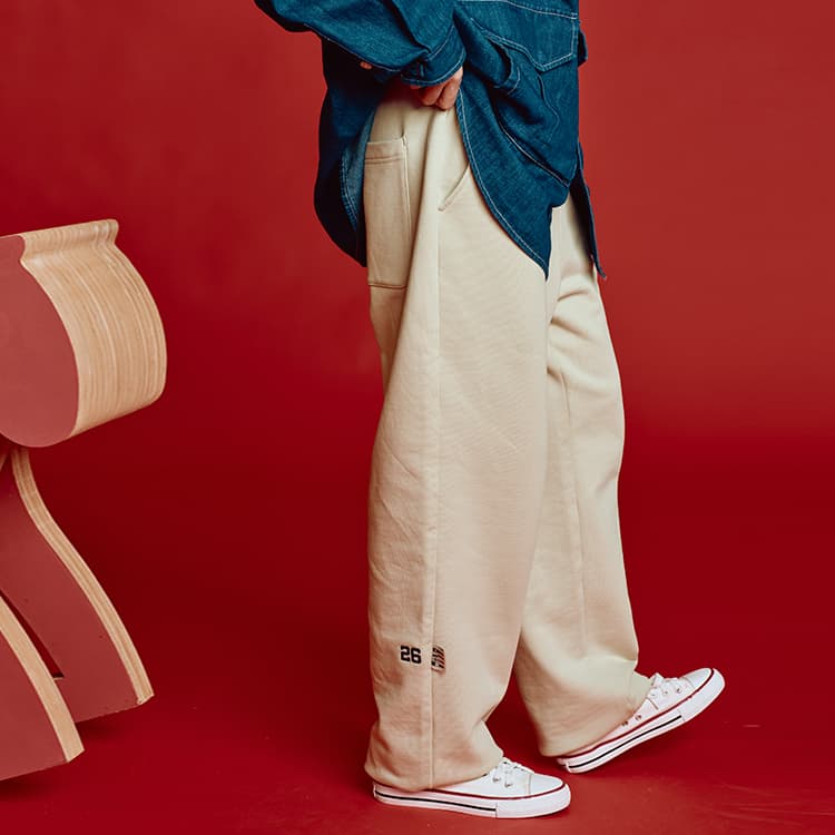 Штаны Nautica White Sail X POP MART Ткани для вязания Брюки Унисекс - изображение 6
