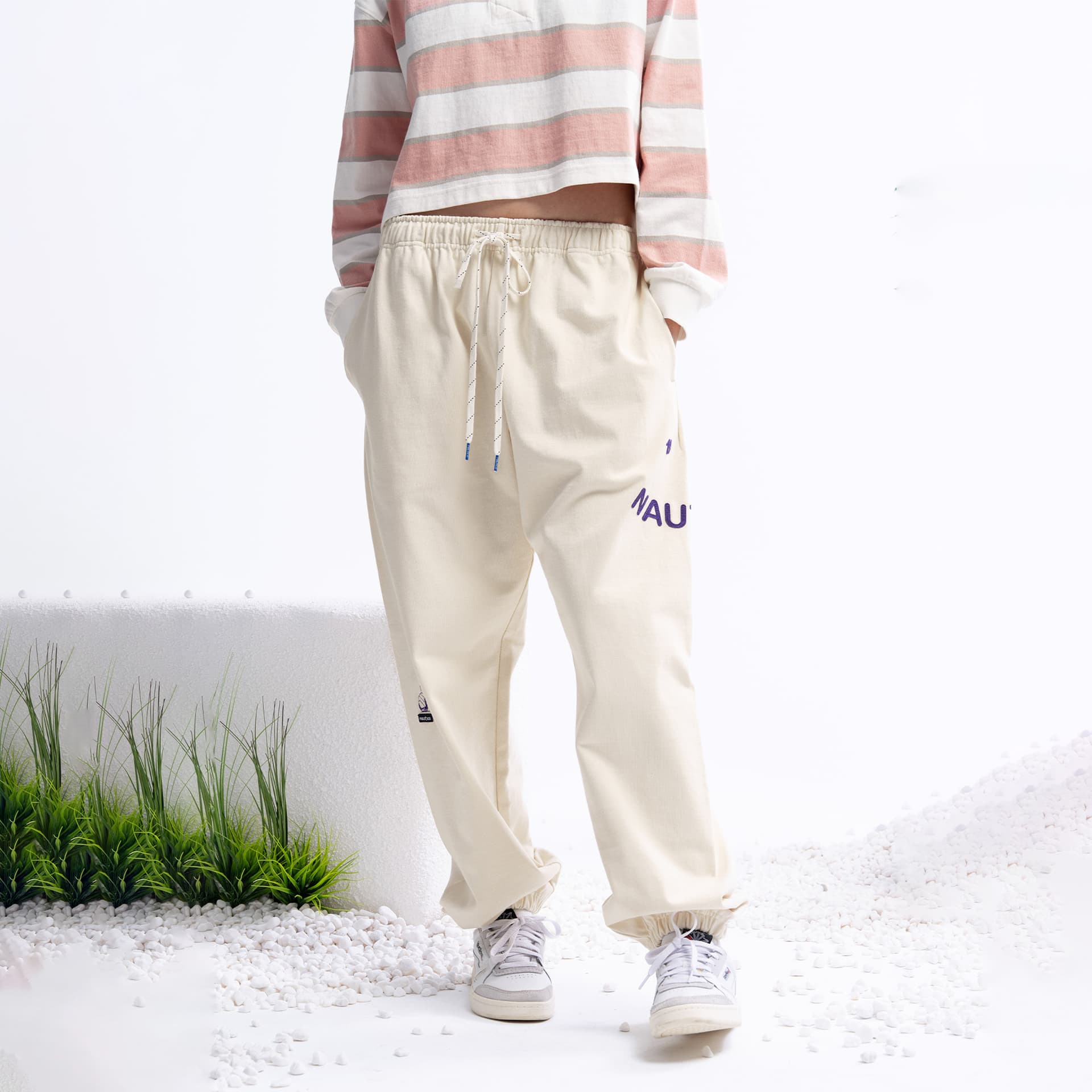 Штаны Nautica White Sail Повседневные штаны Унисекс - изображение 4