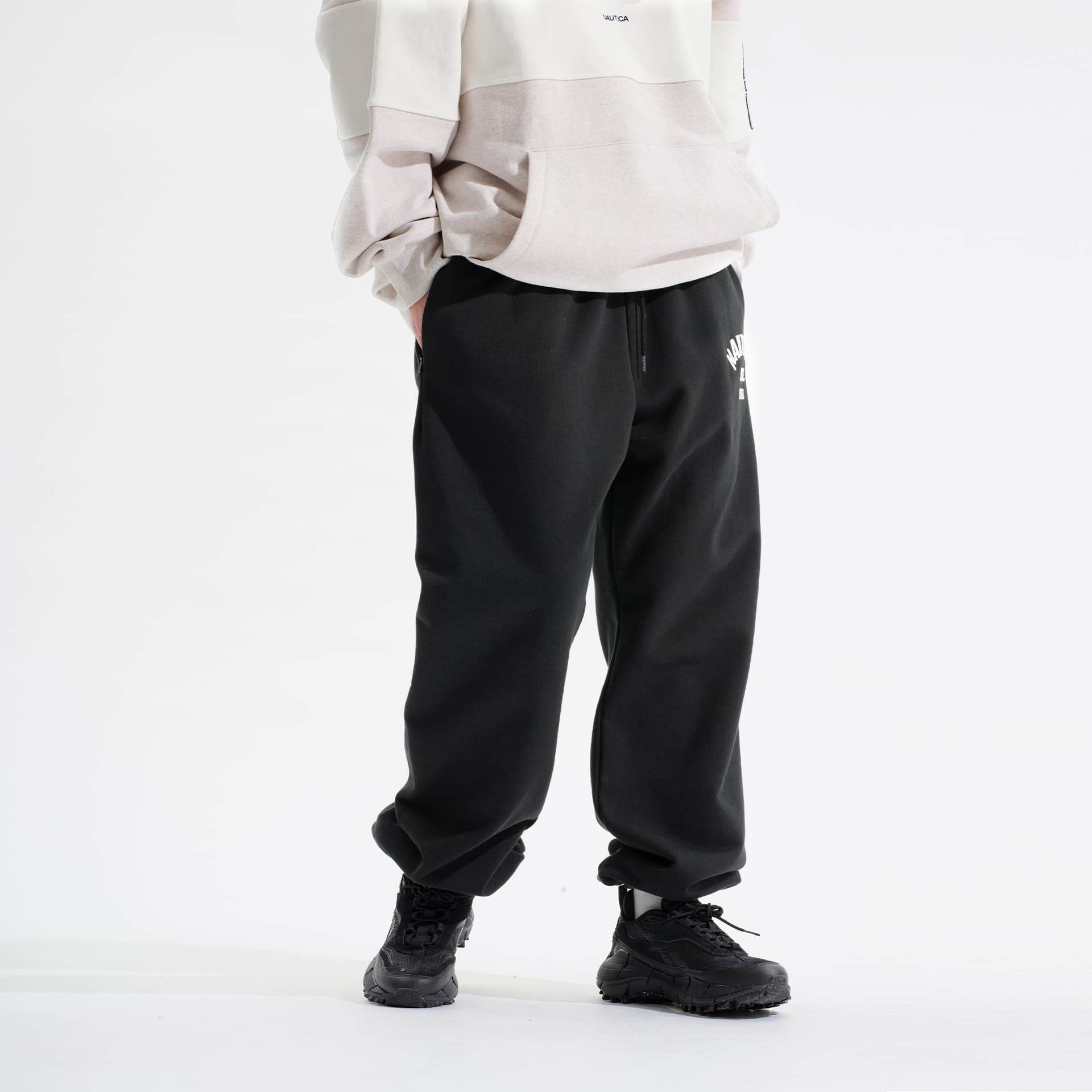 Штаны Nautica White Sail Вязаные тренировочные штаны унисекс - изображение 4