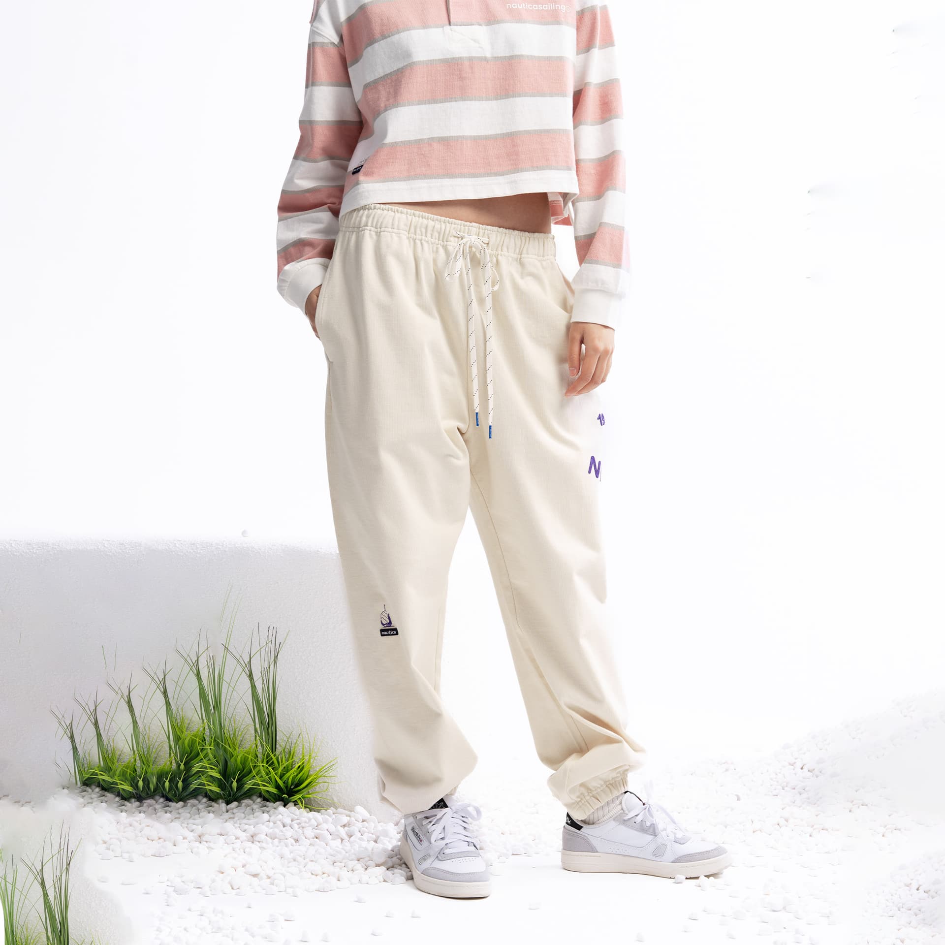 Штаны Nautica White Sail Повседневные штаны Унисекс - изображение 6
